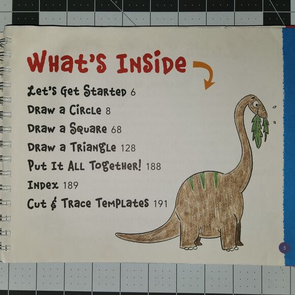 Christopher Hart Books for Kids-Drawing Cartoon from Shapes, Letters & Numbers - Picture 8 of 16